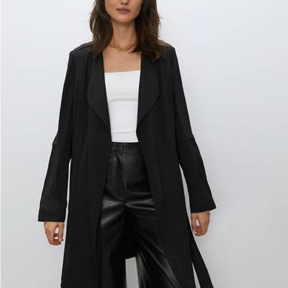 *Babaton* Flowy trench - Size Small